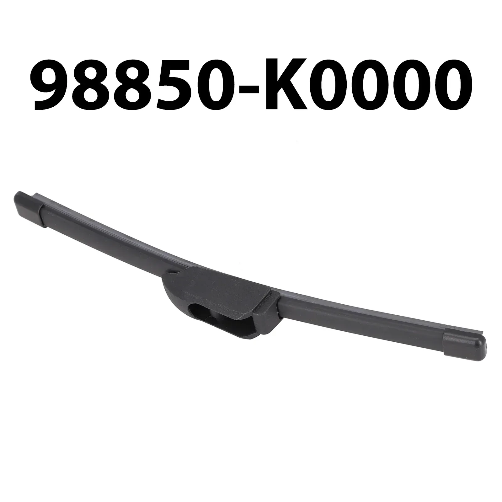 

98850-K0000 Fit For Kia Soul 2019-2023 Rear Wiper Blade Black ABS Rear Wiper Arms Replacement Car Windscreen Wipers Parts