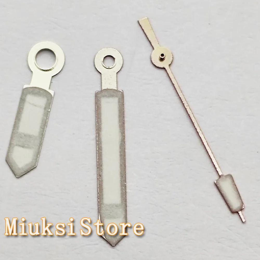 NH35 ساعة فضية الأيدي الخضراء مضيئة صالح NH35 NH36 ETA2824 2836 PT5000 Miyota82-DG ساعة يد تعمل بالحركة اكسسوارات أجزاء #5