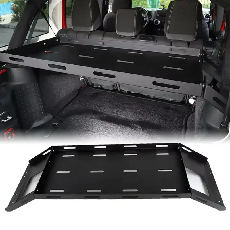 

JP16 ODM Aluminum/Steel Rear Utility roof Cargo Rack for Wrangler JL 2018