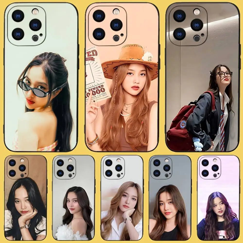 

F-Freen Actor S-Sarocha Phone Case For iPhone 17,16,15,14,13,12,11,Pro,Max,Plus,X,XS,SE4,E,Mini,Soft Black Case