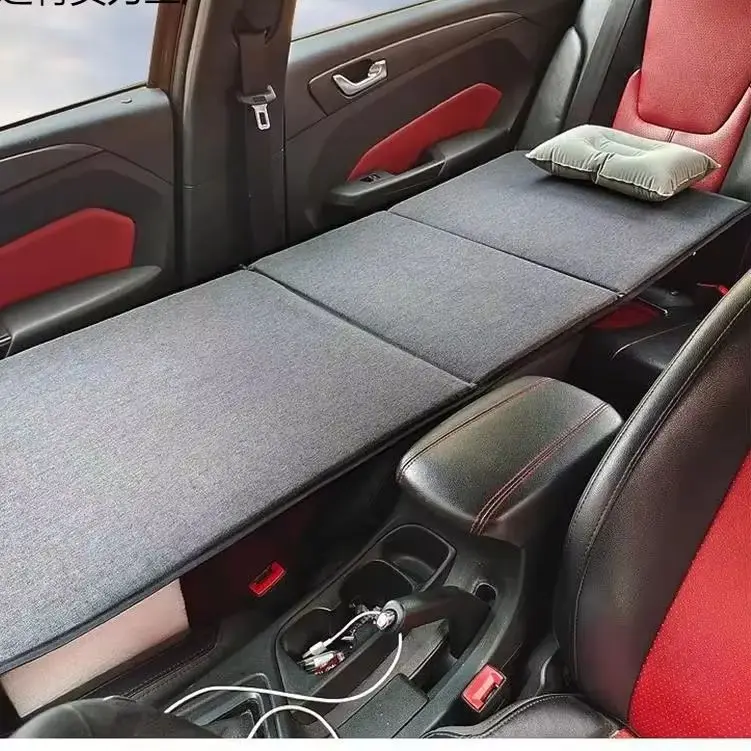 Front and Rear Seat Bed Car Non-Inflatable Wooden Board Sponge Pad Self-Driving Folding Travel Bed Sleeping Artifact