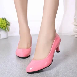 Female Pumps Nude Shallow Mouth Women Shoes Fashion Office Work Wedding Party Shoes Ladies Low Heel Shoes Woman Zapatos De Mujer