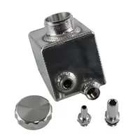 Universal Aluminum Power Steering Fluid Reservoir Can with Cap for V6 V8 VT VX VU VY VZ VE LS1 LS2