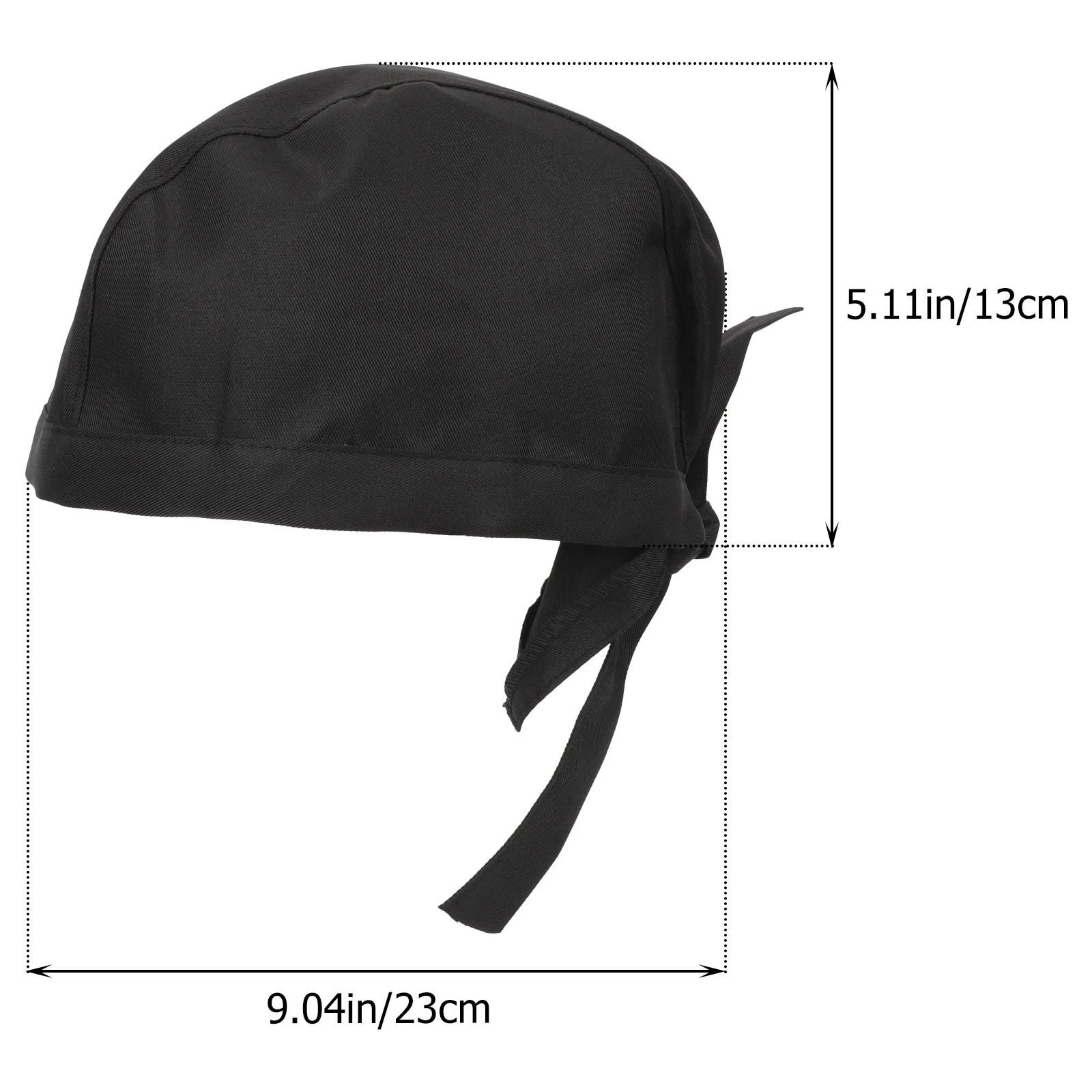 6 Pcs Chef Toe Cap Hat For Women Headgear Working Hats Uniform Restaurant Cooks Cotton Bakery BBQ Grill Kitchen and Miss