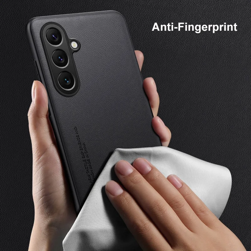 Luxury PU Leather Case For Samsung Galaxy M54 F54 5G Back Cover Matte Shockproof Silicone Full Protection Phone Case Coque
