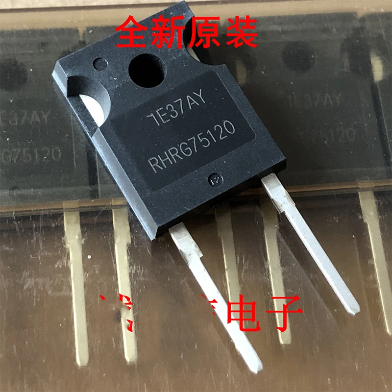 5PCS-20PCS RHRG75120 75120 TO-247 75A 1200V rectifier fast recovery diode  Brand New and original