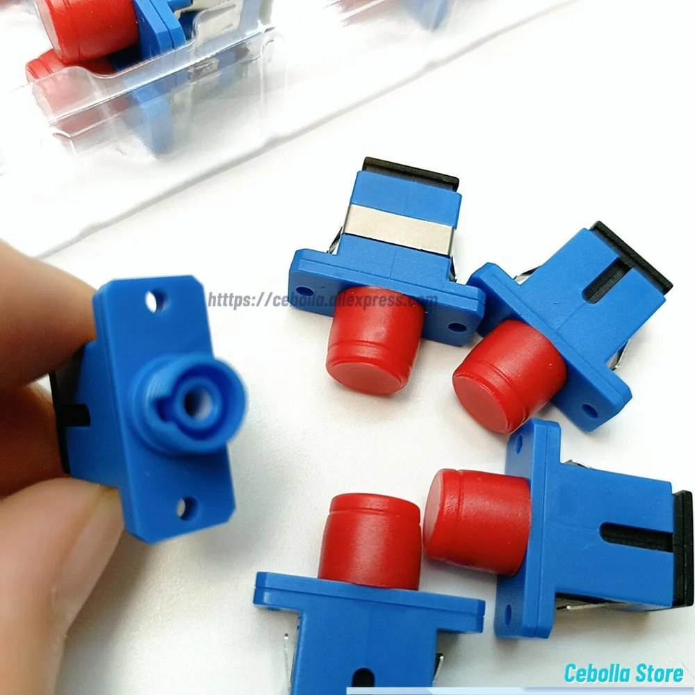 광섬유 어댑터 커플러 변환 플랜지 커넥터 저손실 광섬유 커플러 커넥터 광섬유 어댑터 FC UPC