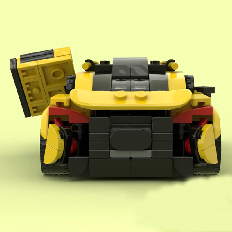 368 Stück MOC McLarenesd City Champions Modellbausteine Bau DIY Weihnachtsgeschenke kreative Spielzeuge Idee Bildung Kinder