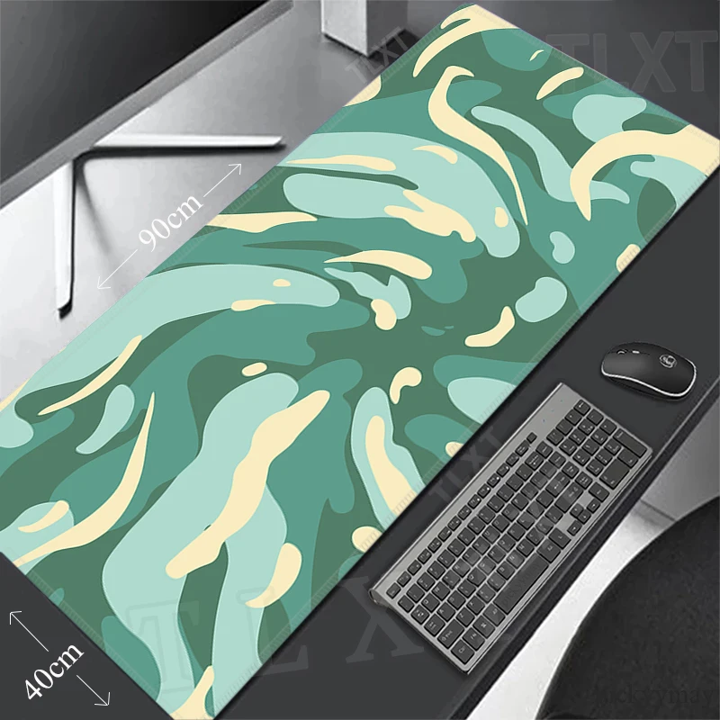 Large Mousepad Gamer Mousepads Abstract Keyboard Mat Desk Rug Strata Liquid Pc HD Desk Mats Company Mouse Pad For Gift