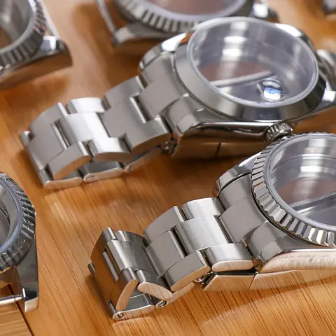 NH35 वॉच केस 36mm/39mm 904L स्टेनलेस स्टील डेटजस्ट ऑयस्टर NH35 NH38 NH36 सफायर ग्लास मूवमेंट 28.5mm डायल पार्ट के लिए 10 best sales सेको मॉड केस - №3