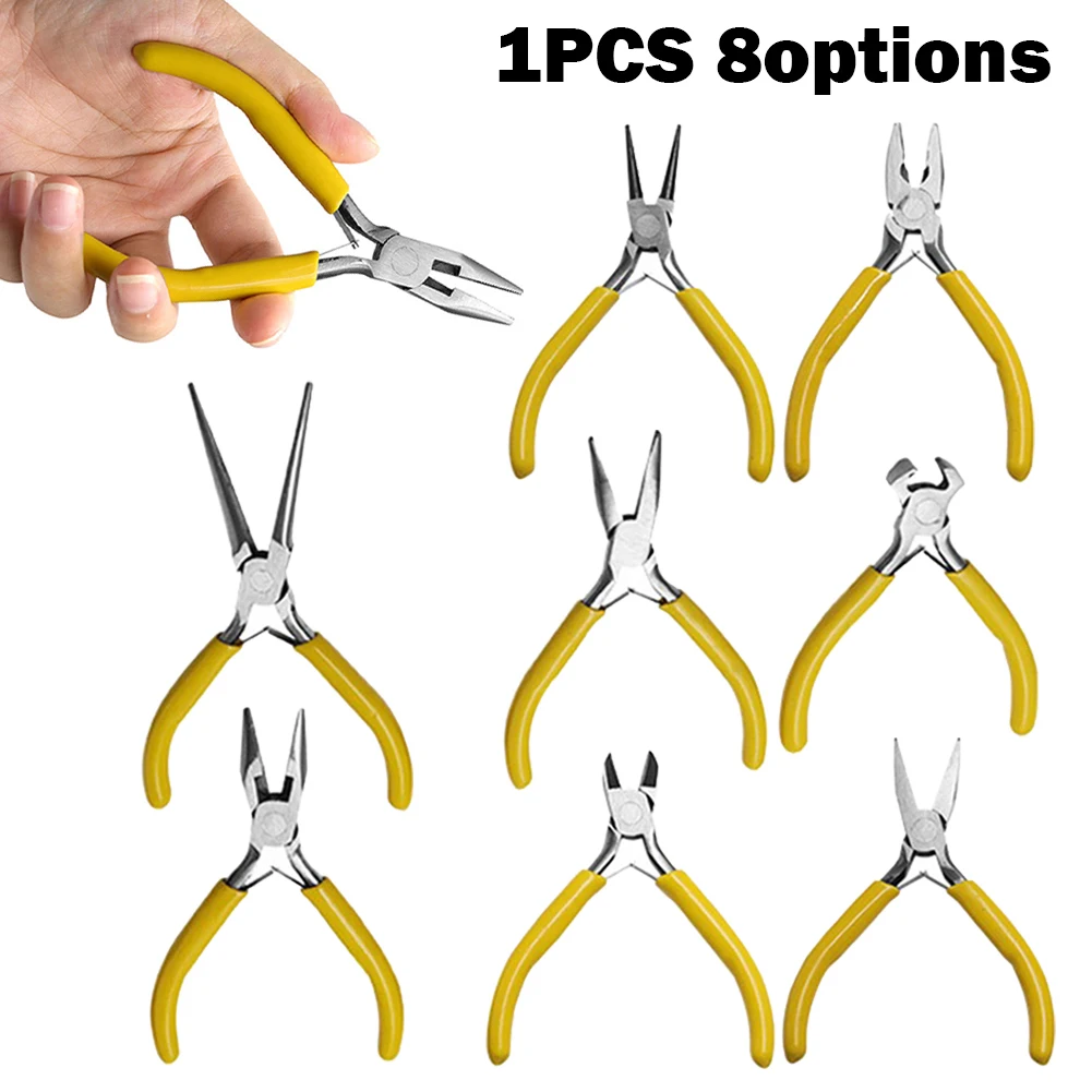 Jewelry Pliers Tools Equipment Kit Long Needle Round Nose Cutting Wire Pliers DIY Jewelry Handmade Accessories