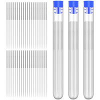 10pcs 3D Printer Nozzle Cleaning Kit 0.2mm-1mm Stainless Steel Nozzle Cleaning Needles 3D Printer Nozzle Cleaner for 3D Printer