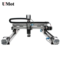 UMot 3-axis slide table XYZ linear stage cartesian robot ball screw driven linear guide customized length cnc gantry robot