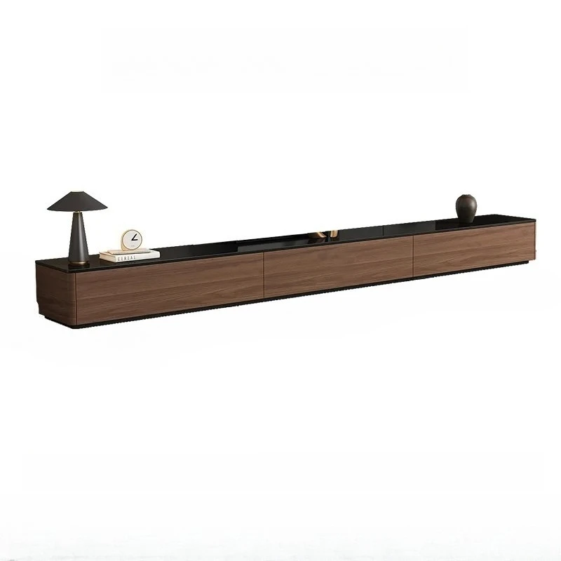 Living Room Modern Tv Stands Minimalist Portable Aesthetic Living Room Fireplace Wood Tv Table Suporte Para Tv Home Furniture