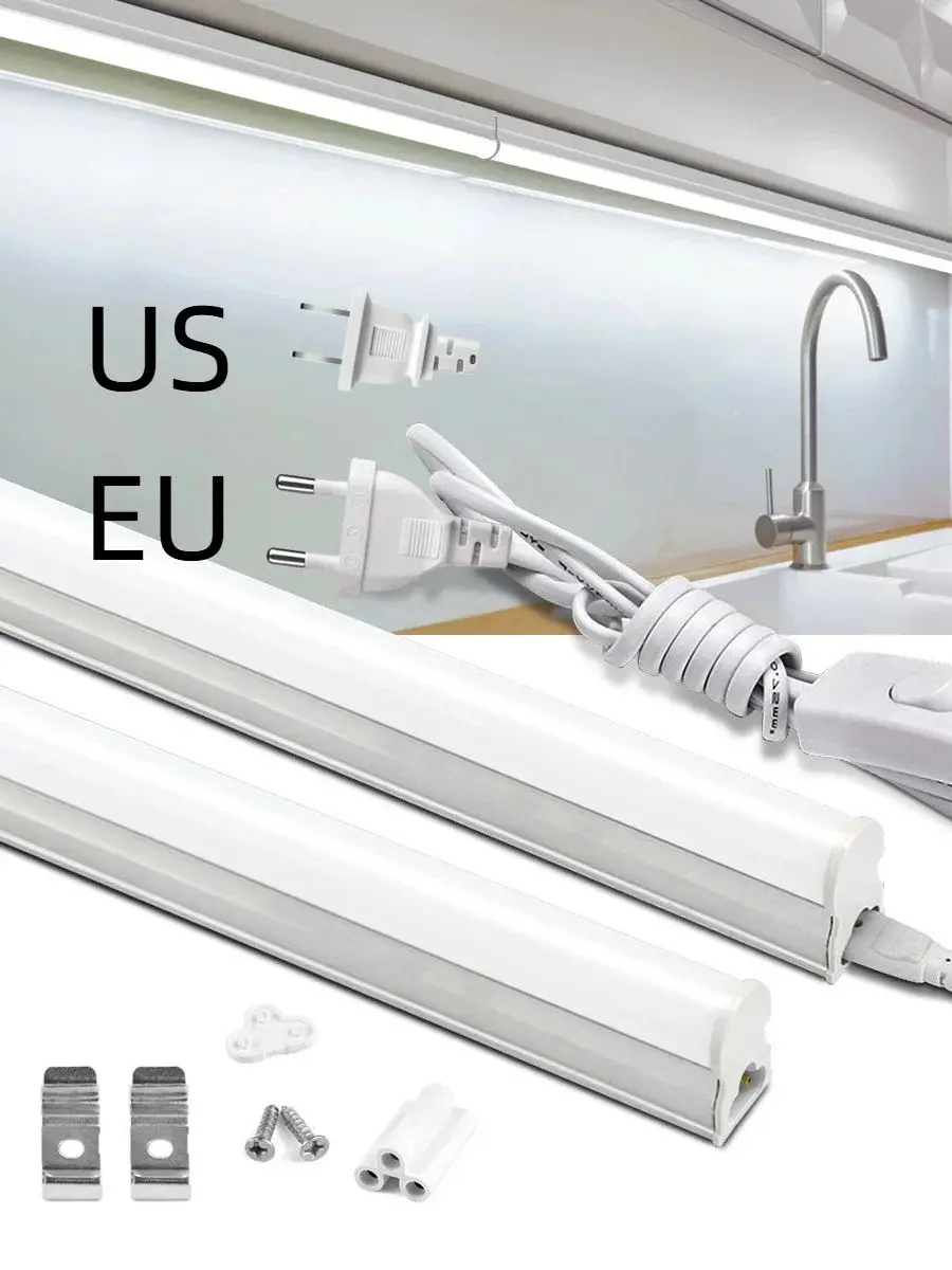 30 CM T5 LED Leuchtstoffröhre Hohe Farbwiedergabe Tandem-Typ Bar Lampe AC220V 110 V SMD 2835 Für Küchenschrank Kleiderschrank Schlafzimmer Tisch