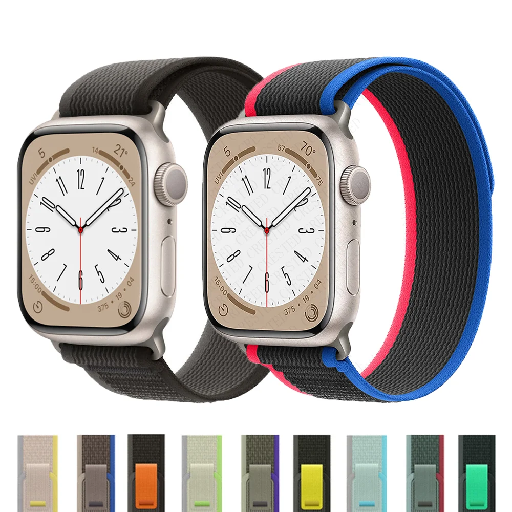 Trail Loop for Apple Watch Band 44mm 49mm 45mm 41mm 42mm 40mm 45 mm watchband bracelet iWatch series 7 8 Ultra 6 5 4 3 se strap