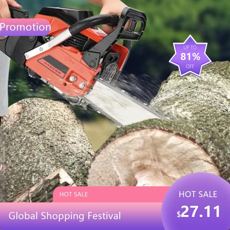 

8844Promotion Four-stroke 15.8 KW Pure Chainsaw Imported Original Chainsaw High-Power Household Firewood Saw Mac