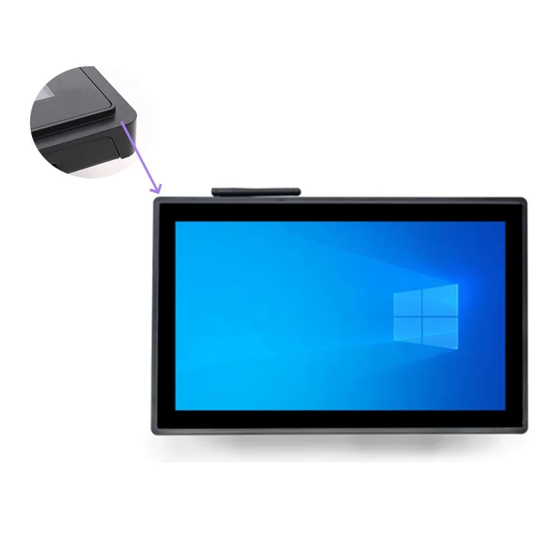 Metal Enclosure IP65 Front-End Universal Serial Bus Interface Industrial Display Open Frame for Embedded Systems