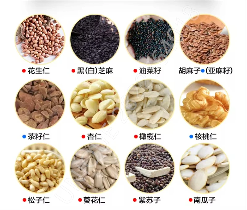 Automatic Commercial Oil Press Machine Stainless Steel Seed Cold Hot Mill Machinery Peanut Coconut Extraction