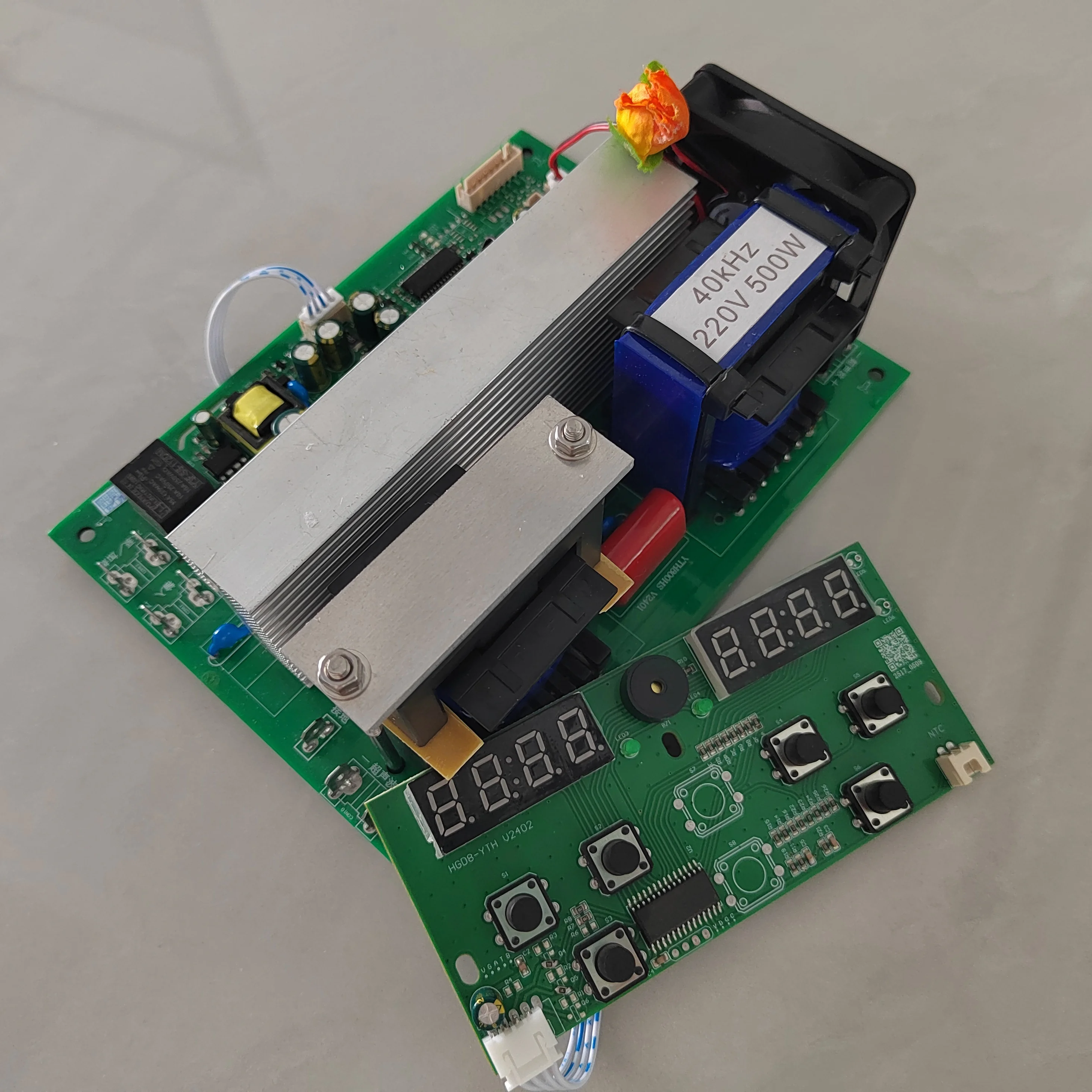 33 كيلو هرتز 500 واط بالموجات فوق الصوتية مولد لوحة دارات مطبوعة مع لوحة عرض للغسالة