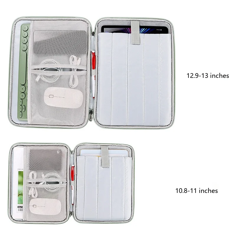 Oxford Tablet-Handtasche 11-15,6 Zoll Wasserdichte Tragetasche für iPad mit Plüschfutter – Detail 2