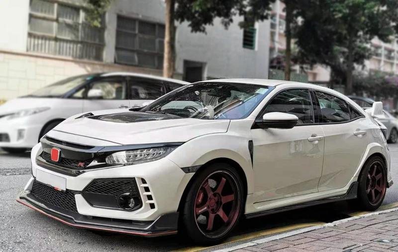 

Подходит для внешних аксессуаров OEM премиум-класса, удлинитель боковой юбки для Honda FK8 Civic Type-R, комплекты кузова автомобиля