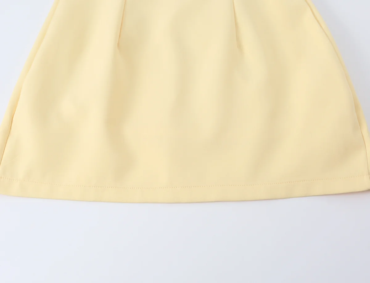 HH Damenmode Elegantes Kurzarm-Minikleid Schickes Schleifenkragen-Kleid mit Schnürung Gepunktetes Figurbetontes Kleid Sommer 2026 Strandparty Sexy Kleid – Detail 15