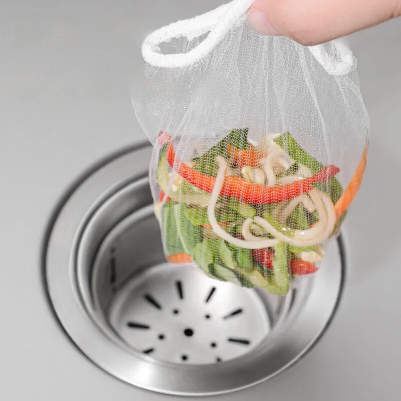 GIANXI Disposable Food residue Processor Filter Screen Household Filter Bag For Kitchen Sin Kitchen Utensils Kitchen Accessory