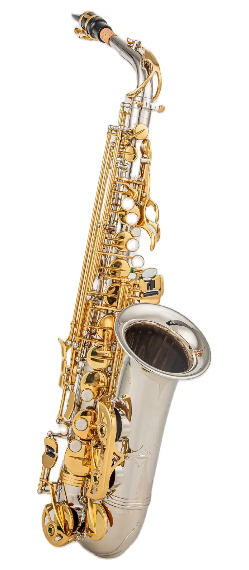 JAS-1100 New Arrival Alto Eb Tune Saxophone Brass Musical Instrument Gold Lacquer Sax With Case Mouthpiece Free Shipping