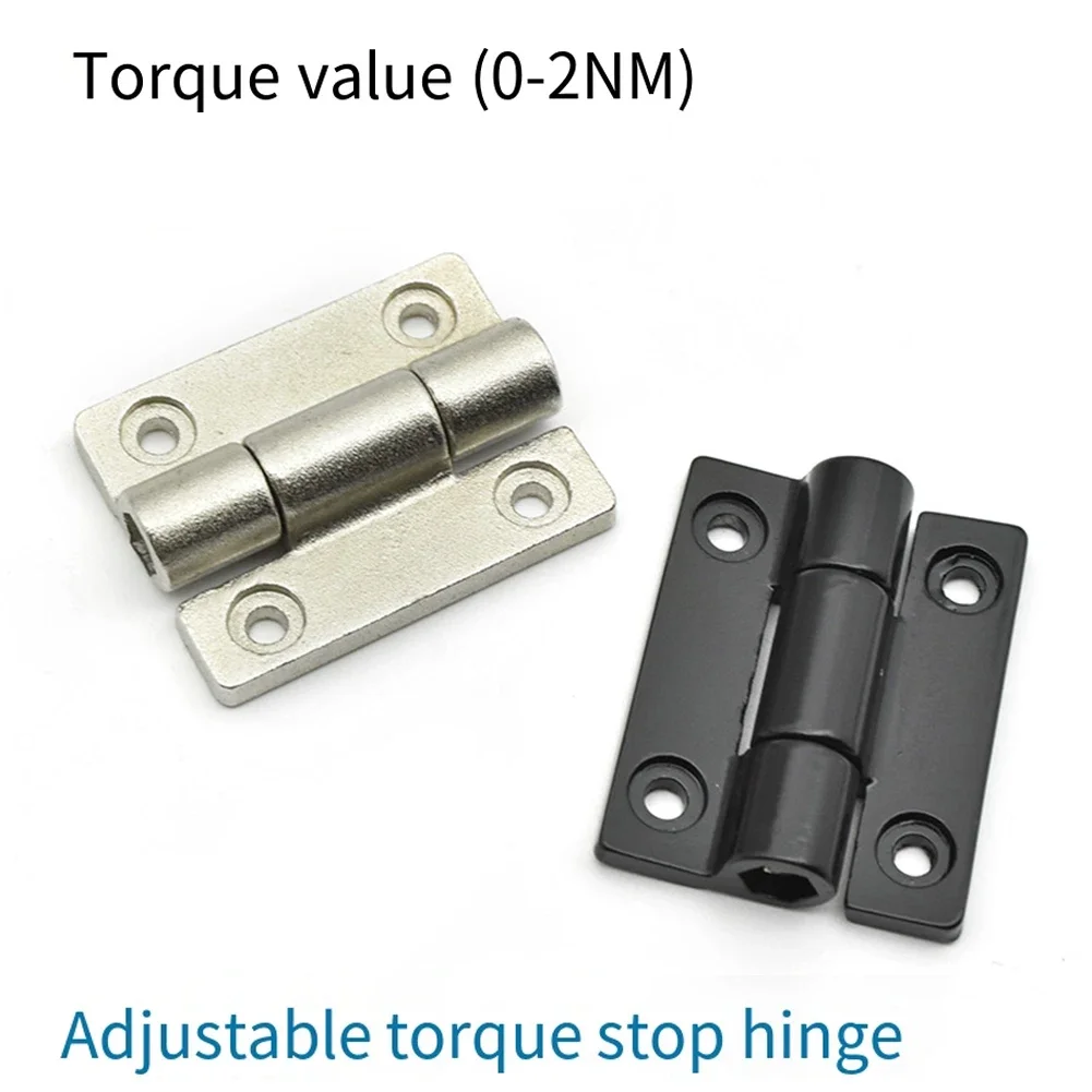 2PCS Free Stop Positioning Stop Flat Hinge Adjustable Torque Damping Hinge Shaft Bisagras Plegables Dobradicas Para Moveis Hinge