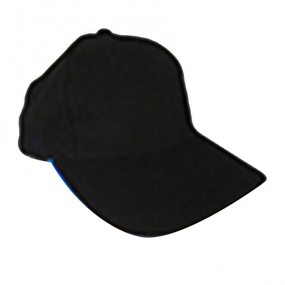 Unisex Hat Cap Solid Color Peaked Cap Fashion LED Luminous Baseball Christmas Party Peaked Cap