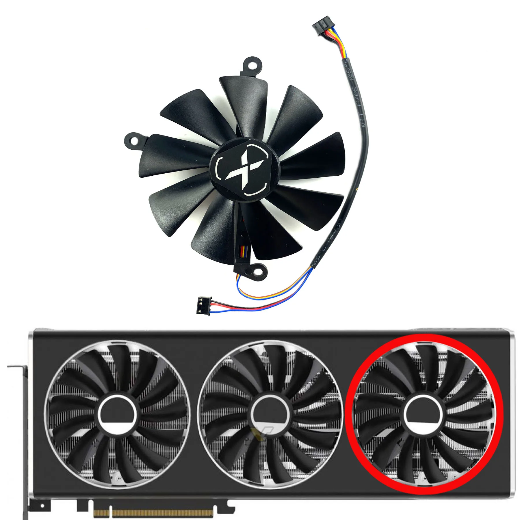 New For XFX Radeon RX7900 7900XT Speedster QICK/MERC Graphics Card
