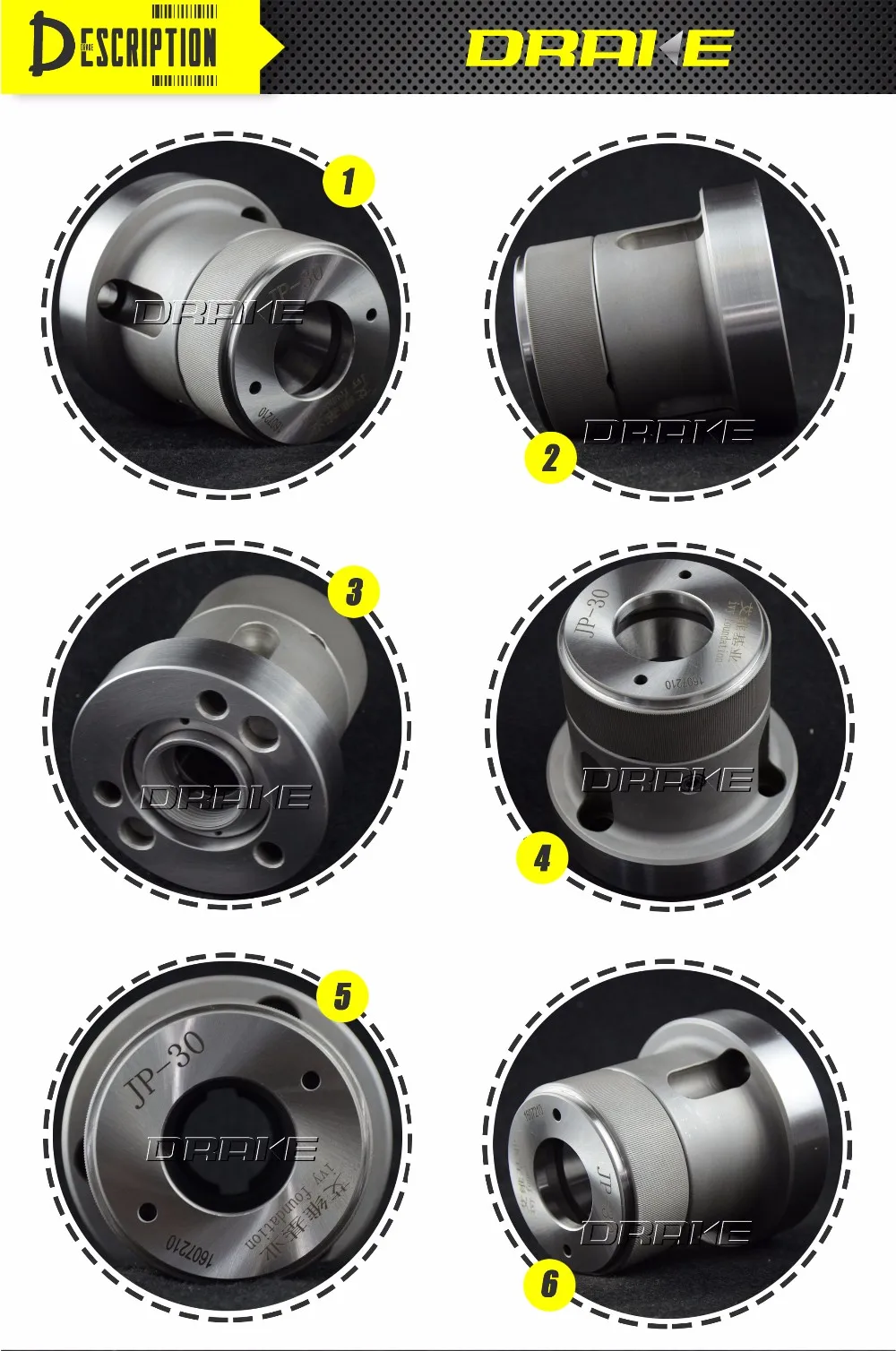 DIN6343 Collet 163e 173e 185e F35 F48 F66 Clamping Spring Collet for Collet Chuck Lathe