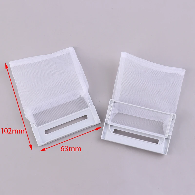 2PCS Filters Washing Machine Lint Filter Mesh For LG Laundry Washer Hair Catcher Mesh Bag Separate The Dirt From Clothes