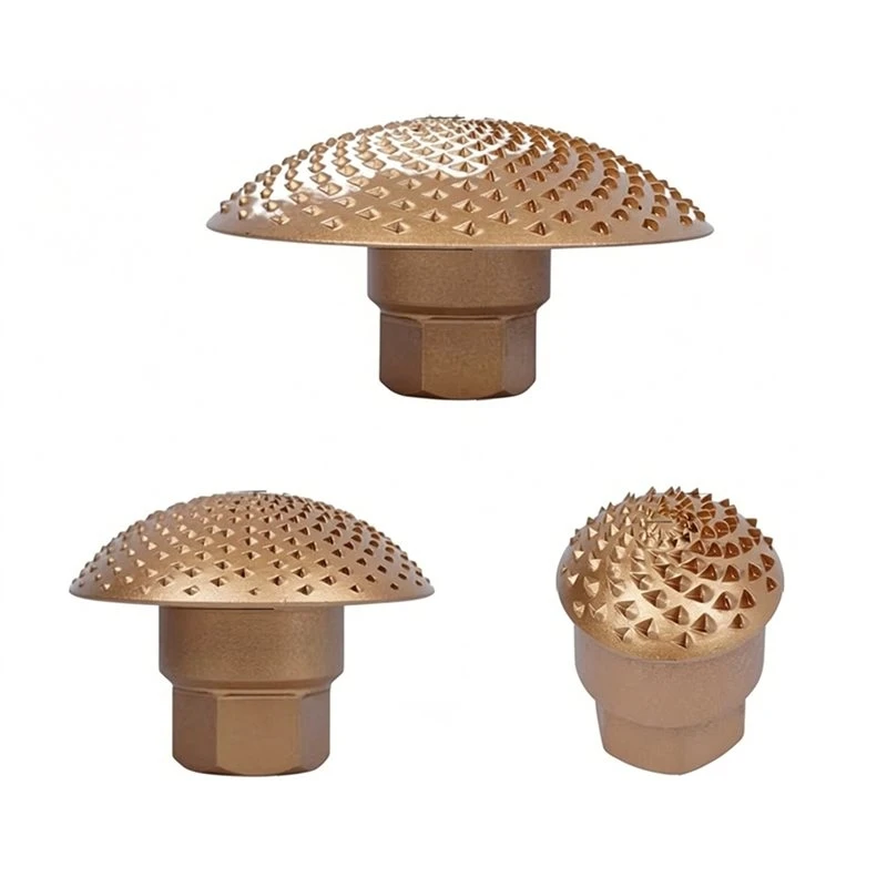 T19C For Woodworking For Wood Grinding Carving Carbon Steel Grinding Head 3Pcs Arc-Shaped Angle Grinder For Woodworking