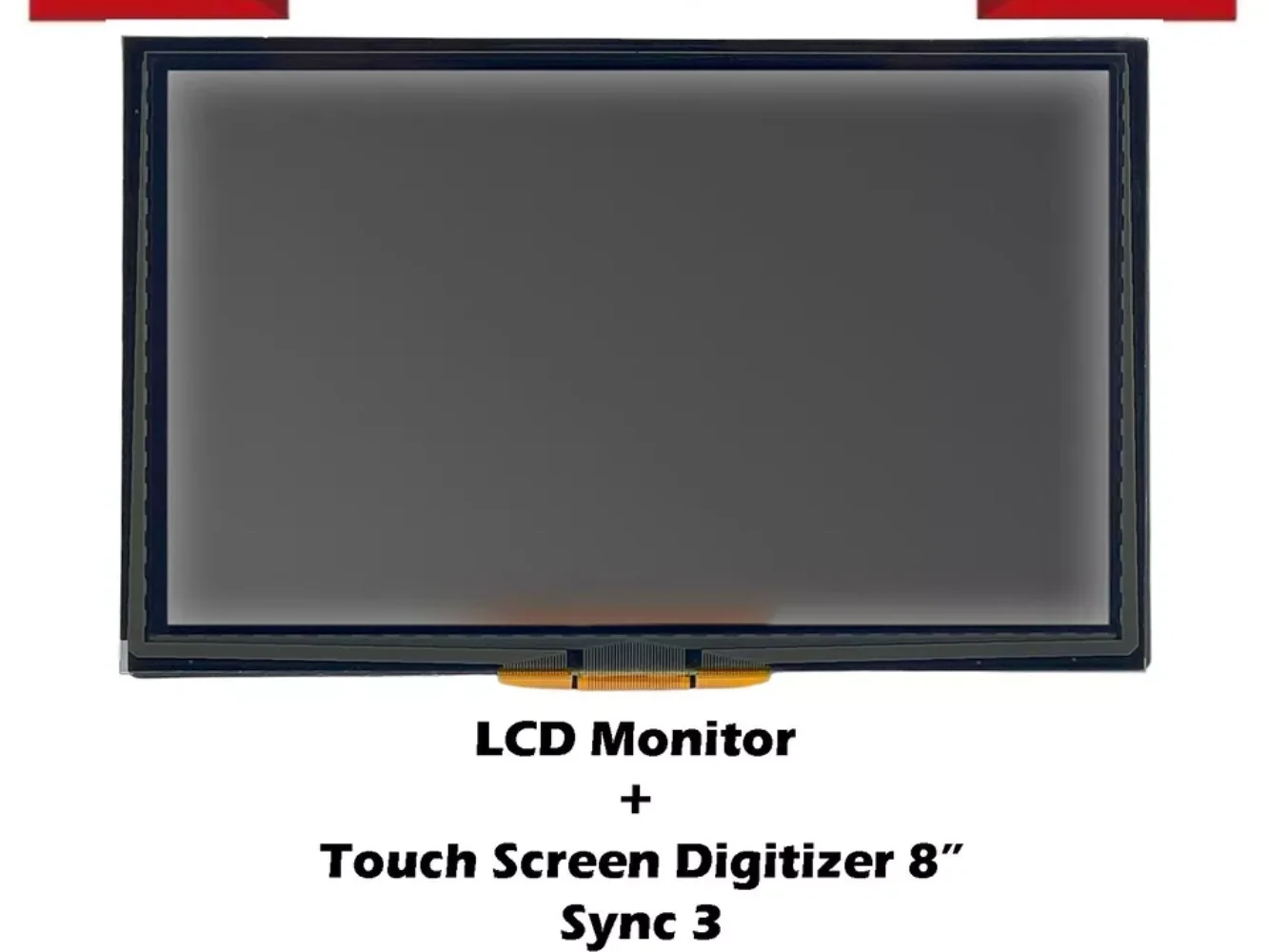 2013-2018 for Lincoln MKZ LCD Monitor & Touch Screen for SYNC 3 for Ford  Radio 8