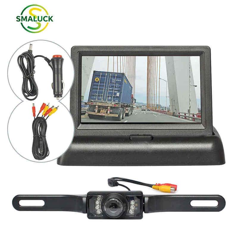 smaluck-43inch-backup-car-monitor-tft-lcd-display-reversing-ir-car-camera-kit-hd-car-rear-view-camera-parking-system