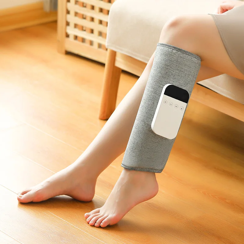 

Calf And Leg Massager Electric Air Pressure Wave Airbag Heating Hot Compress Charging Leg Massage Household Pain Relief Comfort