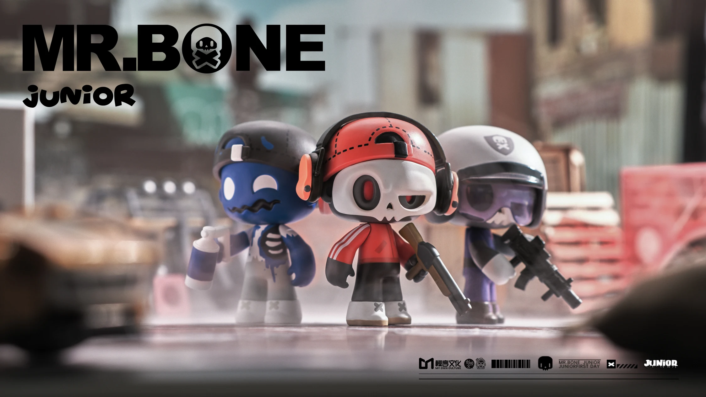 Mr.bone Junior First Day Series Blind Box