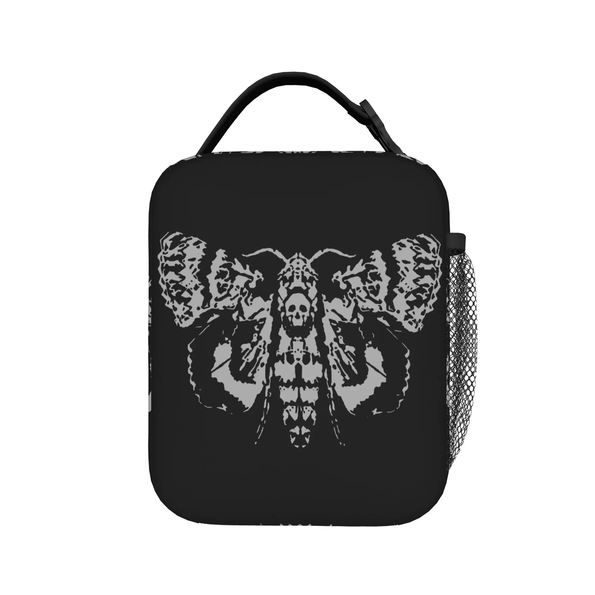 Life is strange Moth Insulated Lunch Bag Cooler Bag Reusable,Meal Container  High Capacity Tote Lunch Box Girl Boy Beach  Picnic