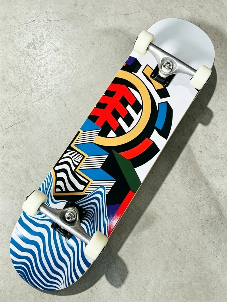 

Brand Discount Element Skateboard Street Skateboard Maple Deck Double Kick Skateboard Youth Adult Longboard Complete Skateboard