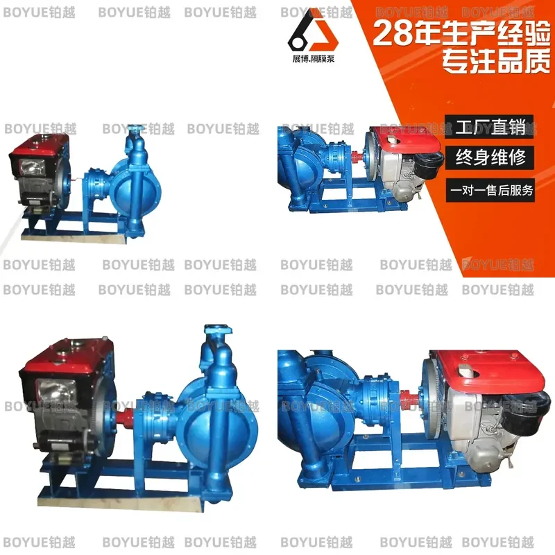Stainless Steel Diaphragm Pump High Pressure Chemical Liquid Booster Horizontal Self Priming Industrial Rotor Pump for Fluid
