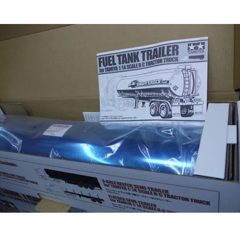 Tamiya Tractor Tractor 56333 New 1/14 Oil Tanker Trailer Metal Tank for RC Truck Model Boy Toys