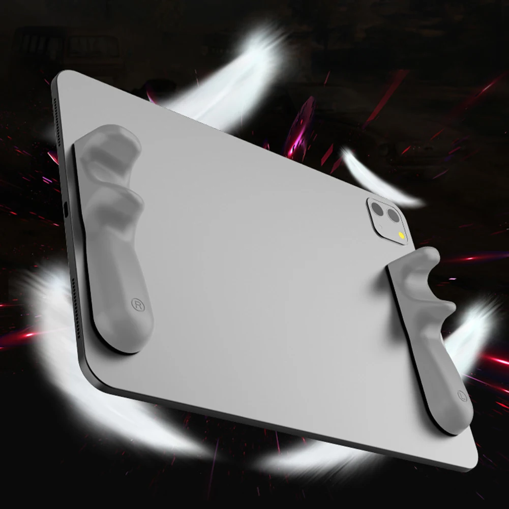 Portable Gaming Handle Soft Silicone Controller Tablet Hand Palm Rest Set For IPad Tablet For-PUBG Gaming Accessories Bracket