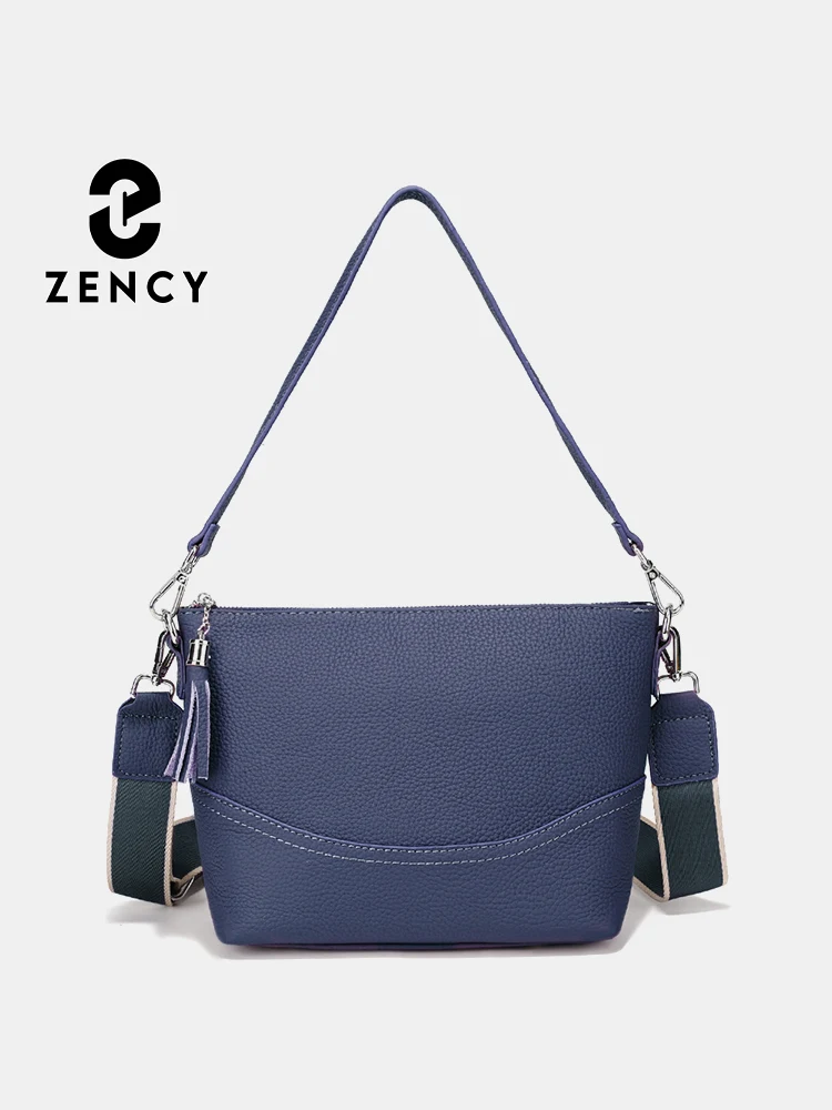 Zency Womens Purses and Handbags Designer Leather Crossbody Bag Ladies Fashion Hobo Shoulder Bag with Adjustable Strap Large Bag