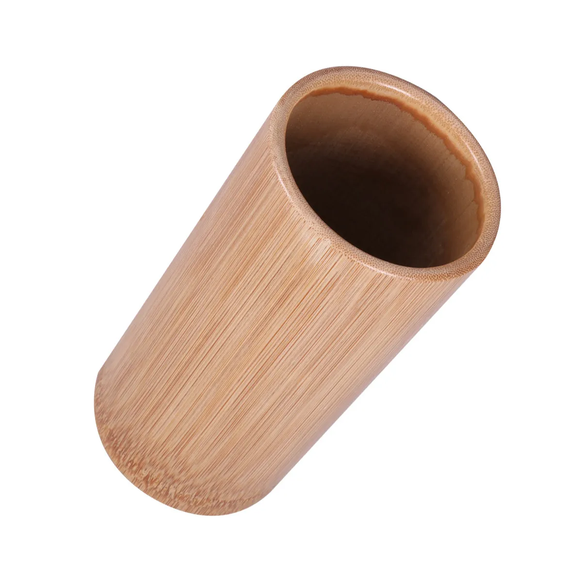 20Cm Bamboo Chopsticks Storage Barrel Top Class Clean Dry Organizer for Chopsticks Spoons Forks Spatulas Ladles Tongs Whisks