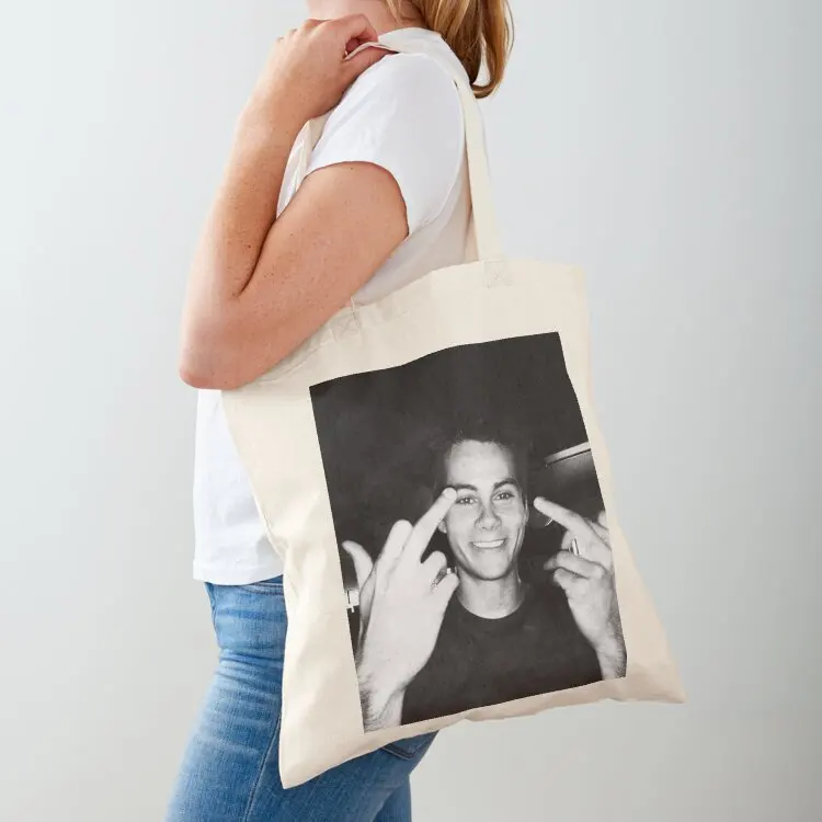 

dylan obrien Tote Bag reusable shopping bags supermarket folding bag Big bag
