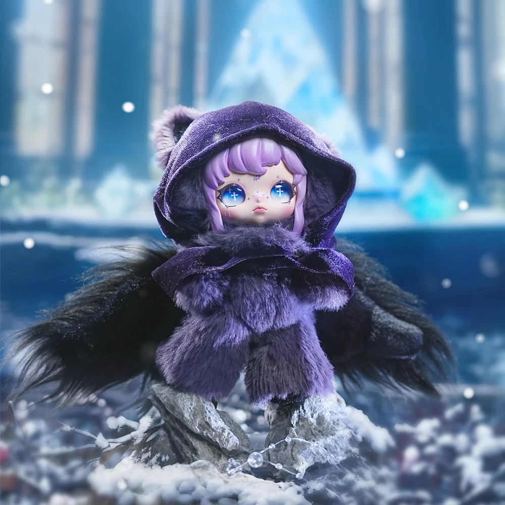 Dumia スノートレース秘密言語ビニールブラインドボックス人形モバイル骨関節かわいい女の子の誕生日プレゼントのおもちゃ