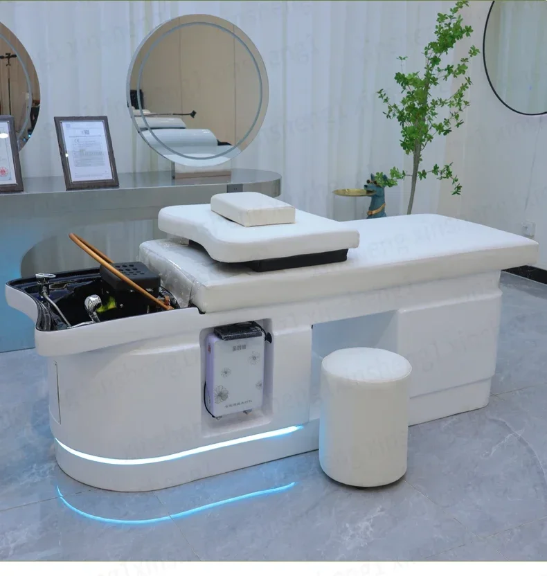 XinSheng 2025 Salon-Massage-Shampoo-Liege, Kopf-SPA-Haarwasch-Ausrüstung, Schönheitspflege-Couch, Sofa-Kissen, Gewerbliche Möbel – Detail 14