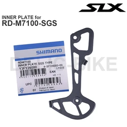 Placa interna Shimano SLX para desviador traseiro, peças originais, RD-M7100-SGS